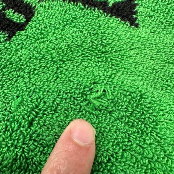 Golf Bag Towel Territory Golf Club Merch Swag Green Black Metal Clip Sports - Picture 8 of 11